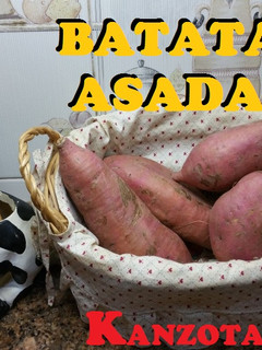 Una foto de Batatas asadas