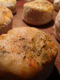 Monterey jack cheese and parsley, basil biscuits