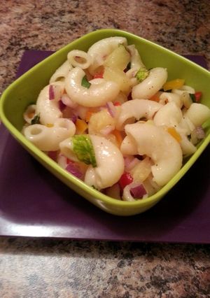 A picture of Refreshing Pineapple Macaroni Salad.