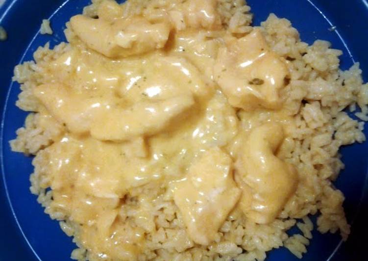 Steps to Prepare Any-night-of-the-week Crockpot Creamy Cheesy Chicken