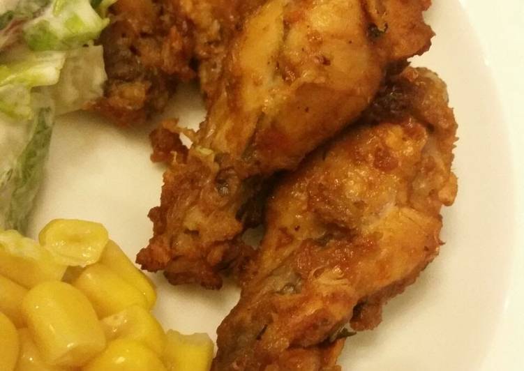 Recipe: Appetizing Spicy baked chicken wings