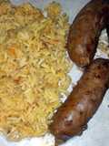turkey sausage with rice