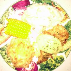 A picture of Crispy Chedder Chicken.