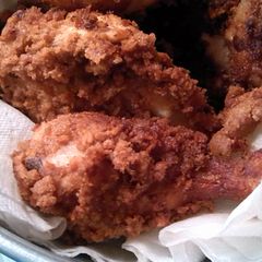 A picture of Graham cracker fried chicken.