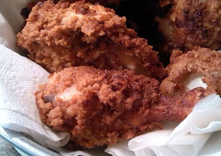 Recipe of Award-winning Graham cracker fried chicken