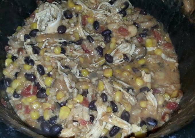 Mexican chicken and rice stew