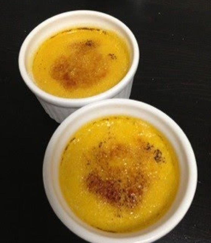 A picture of Halloween Thick and Healthy Kabocha Squash Pudding.