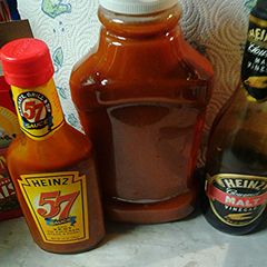 Like Heinz 57 sauce A picture of Like Heinz 57 sauce.