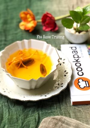 Hình của món Trà Sâm Đông Trùng Hạ Thảo.