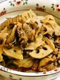 Pork and Lotus Root Shigure Stew