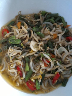 Foto resep tumis tokecang spesial (toge,ikan teri,kacang panjang)