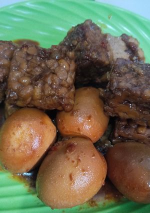 Foto resep Tempe Tahu Telur Bacem