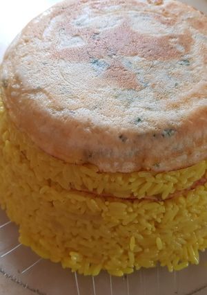 Una foto de Arroz con panqueques