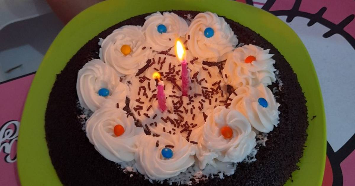 Resep Kue ulang tahun Simple (cocok untuk pemula) oleh Netha - Cookpad