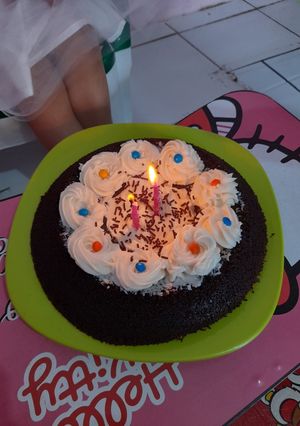 Foto resep Kue ulang tahun Simple (cocok untuk pemula)