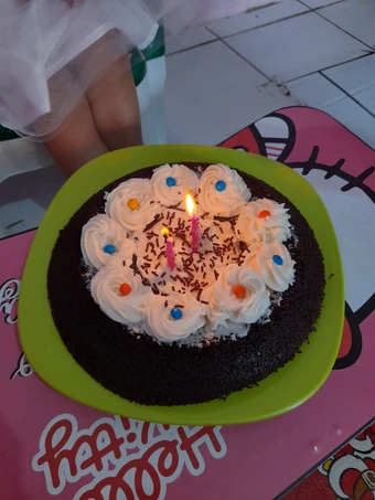 Cara Sederhana Menyiapkan Resep  Kue ulang tahun Simple (cocok untuk pemula) yang Lezat Sekali, Menggugah Selera