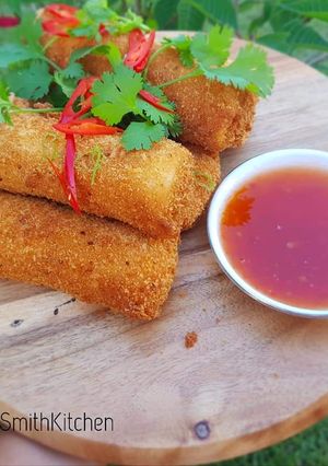 A picture of Indonesian Risoles.