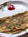 Methi aloo paratha