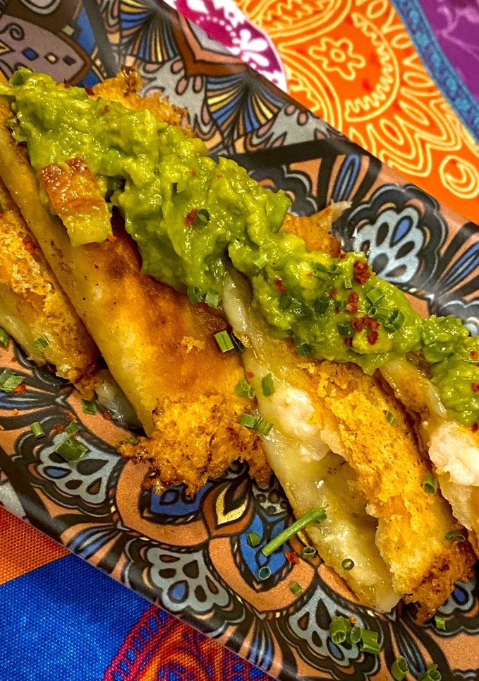Una foto de Quesadillas de gambas