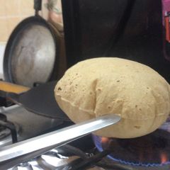 A picture of Plain soft roti.