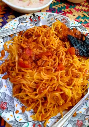 عکسی از دستور 💜🍝ماکارونی🍝💜