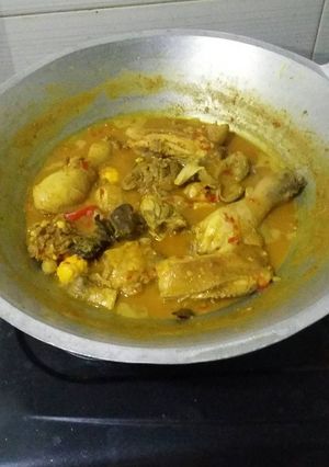 Foto resep Ayam Kuning Asam Hot