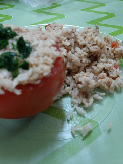 Una foto de Tomates rellenos