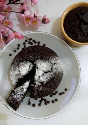 Foto resep Eggless Chocolate Cake