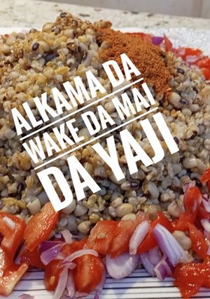 Alkama da wake da mai da yaji ainihin hoton girkin