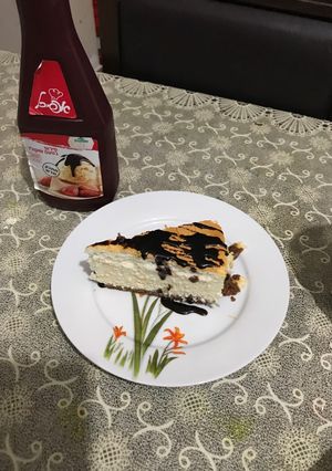 صورة لوصفة كعكة الجبنة المخبوزة