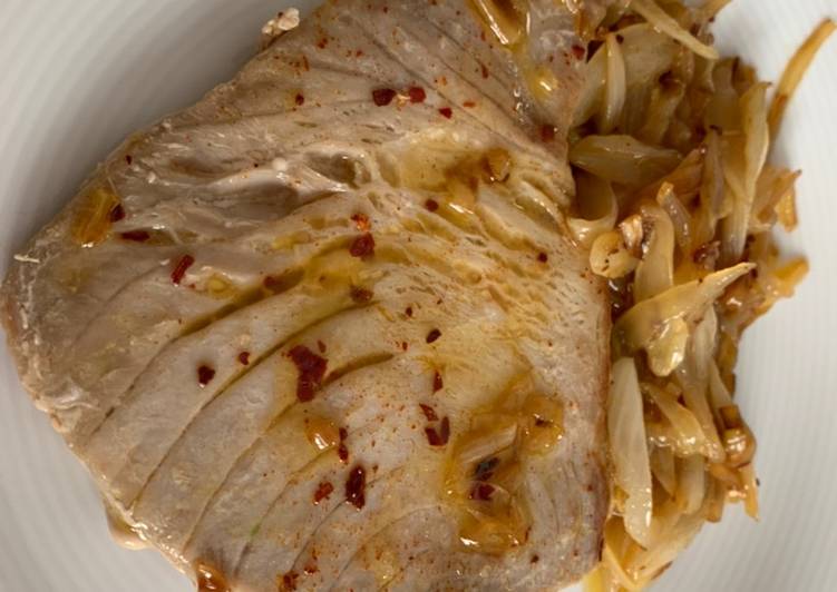 Mi atún encebollado gaditano