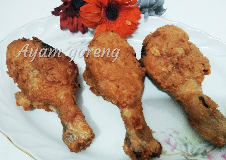 Tavuk kızartma (Ayam goreng sajiku) 🍗