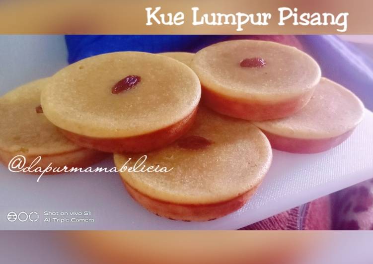 resep cara mengolah Kue lumpur pisang ekonomis