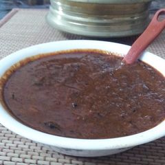 A picture of Onam Sadhya -Inchikari.