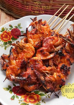 Foto resep Sate udang bakar