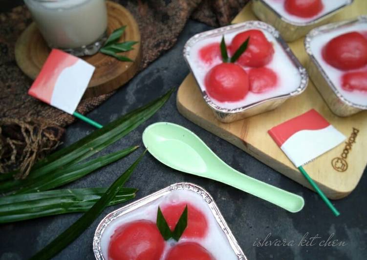 resep cara bikin Putri mandi merah putih