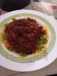 Una foto de Pasta a la boloñesa casera