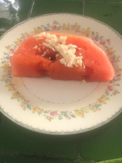 Una foto de SANDÍA 🍉 A LA PLANCHA ©