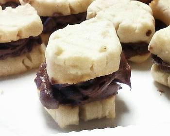 Fresh, Serving Recipe My lil Shortbread Cookies with Chocolate Most Delicious