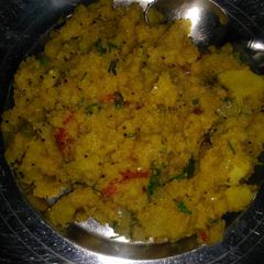 A picture of Rava upma.