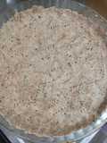 Masa de tarta integral con semillas