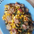 Tumis jagung muda kemangi