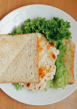 รูปของ แซนวิชอกไก่ย่าง [คลีน]