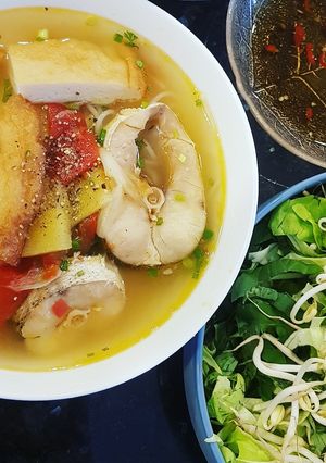 Hình của món Bún cá nhồng.