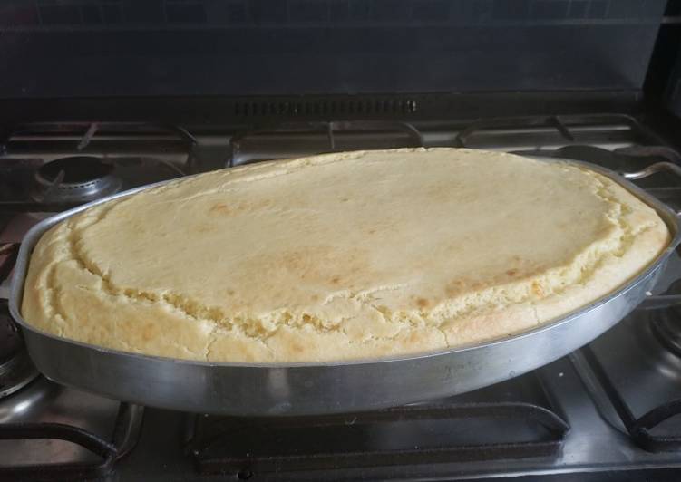 Torta de massa de batatas