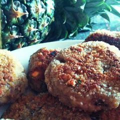 A picture of Cutlets from peas & beans.