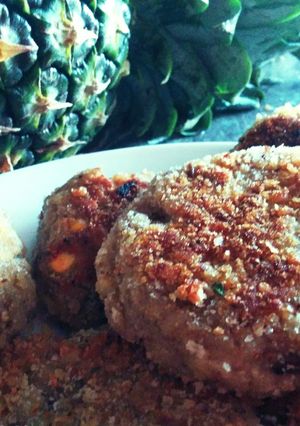 A picture of Cutlets from peas & beans.