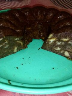 Foto resep Puding Roti Coklat Simple