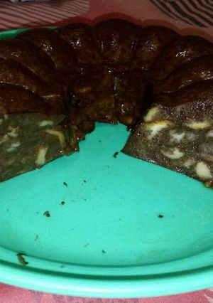 Foto resep Puding Roti Coklat Simple