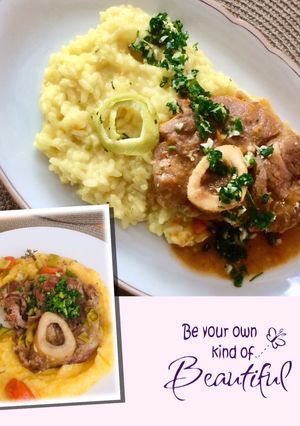 O poză a rețetei Ossobuco...Rasol de vițel cu gremolata.